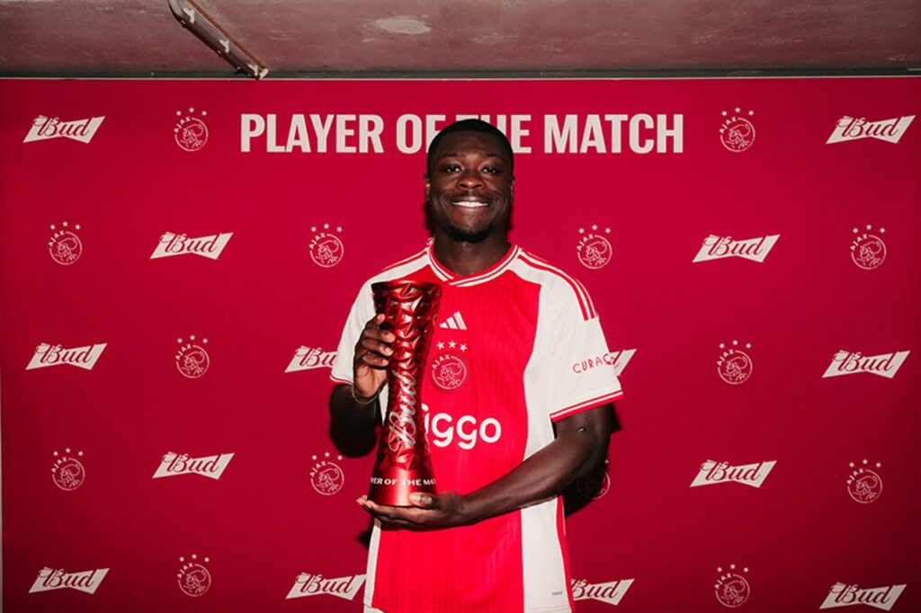 Brian Brobbey named man of the match in Ajax's win against Sparta Rotterdam