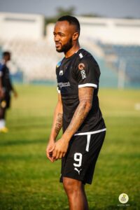 Ghana striker Jordan Ayew trains with Black Stars teammates after arriving in camp