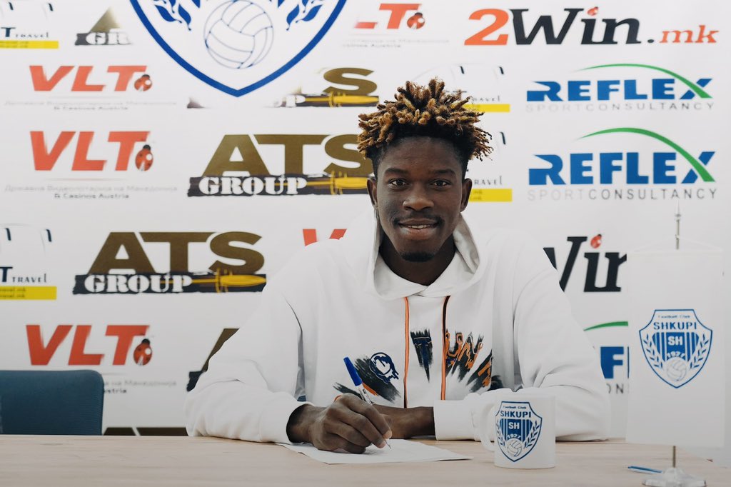 I’m filled with emotion and enthusiasm as I embark on FC Shkupi chapter - Clement Ansah