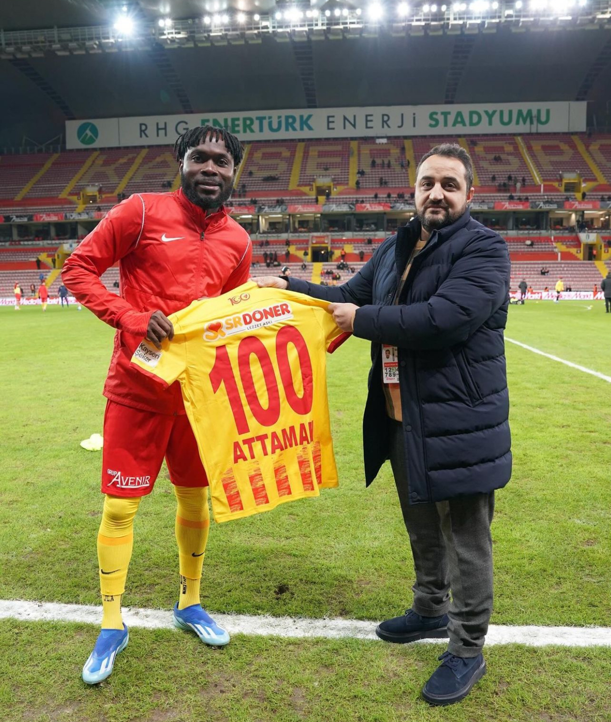 Ghana defender Joseph Attamah Larweh reaches 100 appearances for Kayserispor