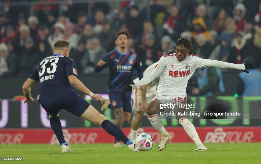 Ghanaian youngster Justin Diehl returns to action ahead of FC Koln's game against Werder Bremen