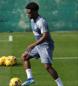 Tariq Lamptey returns to Brighton training after missing 2023 Africa Cup of Nations