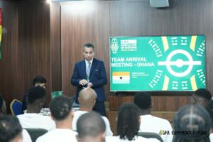 CAF officials take Black Stars through 2023 Africa Cup of Nations protocols