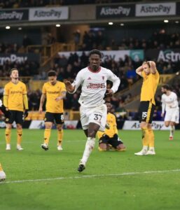 VIDEO: Watch Kobbie Mainoo’s sumptuous strike that secured late win for Manchester United against Wolves