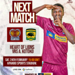 2023/24 Ghana Premier League: Week 18 Match Preview – Heart of Lions v Asante Kotoko