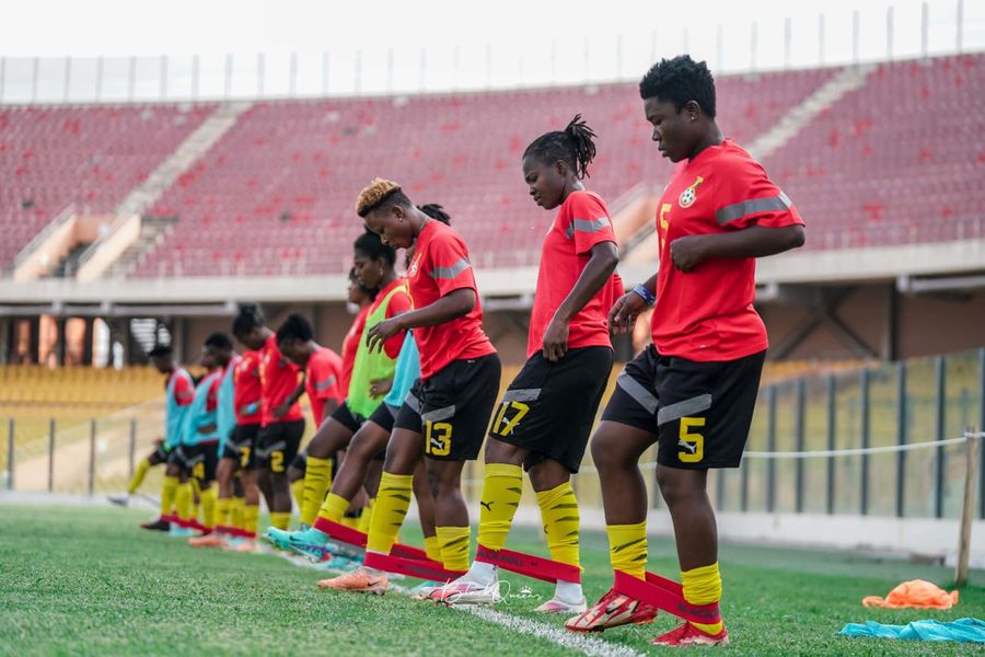 Pictures: Black Queens gear up for Olympic Qualifier against Zambia with intensive training