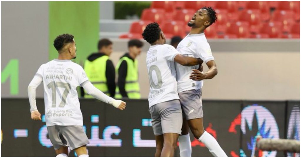 VIDEO: Watch Bernard Mensah’s goal for Al-Tai in win over Al-Hazem