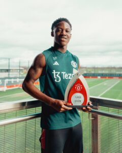 Ghanaian prodigy Kobbie Mainoo named Manchester United Player of the Month for January
