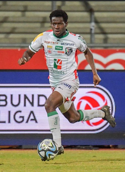 Ghanaian midfielder Augustine Boakye delivers two assists as Wolfsberger AC demolish WSG Tirol in Austria