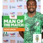 2023 Africa Cup of Nations: Moses Simon named Man of the Match after setting up Nigeria’s winner against Angola