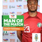 2023 Africa Cup of Nations: Stanley Nwabali named Man of the Match after heroics against South Africa