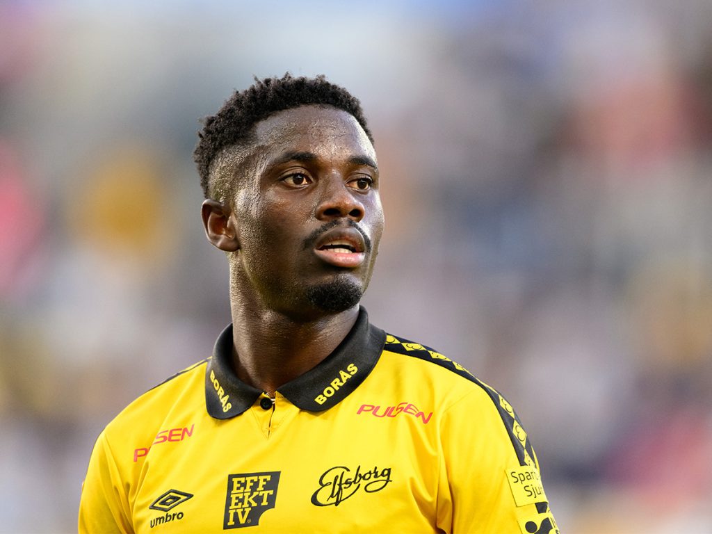 Michael Baidoo takes responsibility on the pitch - Elfsborg Manager Jimmy Thelin