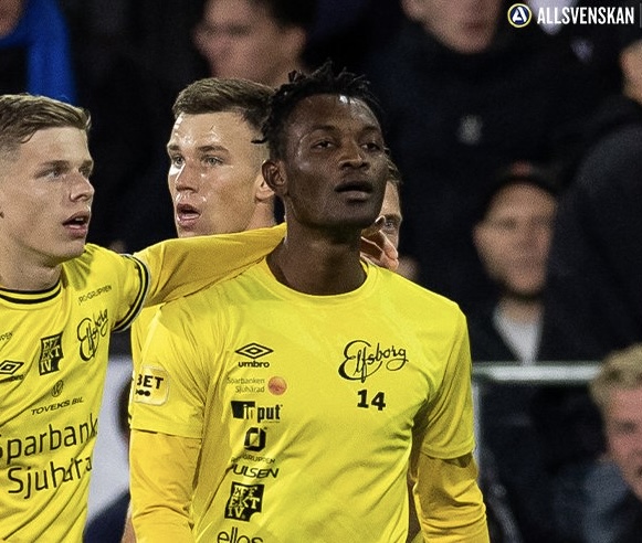 Ghana youngster Jalal Abdulai scores for Elfsborg in win over GAIS