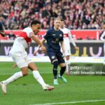 Ghanaian winger Jamie Leweling scores in VfB Stuttgart’s win against Mainz 05