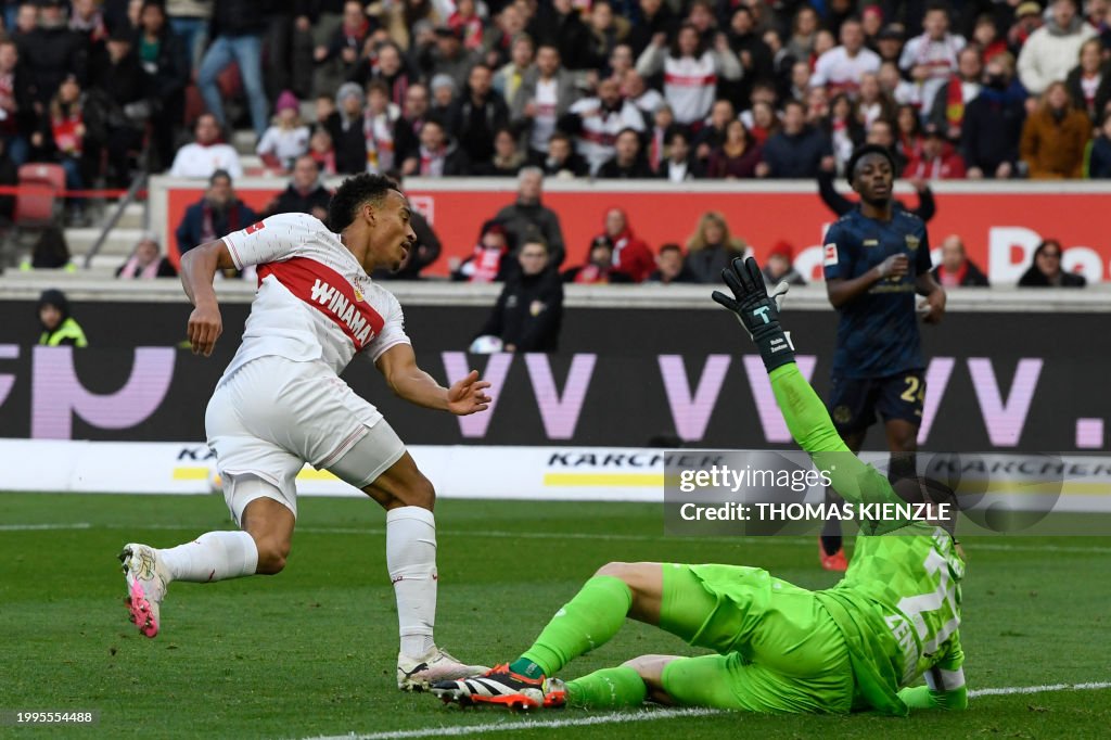 Video: Watch Jamie Leweling's goal against Mainz 05