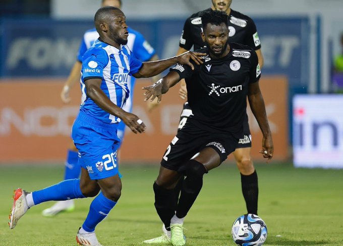 Ghana midfielder Emmanuel Lomotey on target for Ethnikos Achnas in defeat against Pafos FC