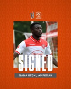 Canadian champions Forge FC secure signing of ex-Black Stars winger Nana Ampomah