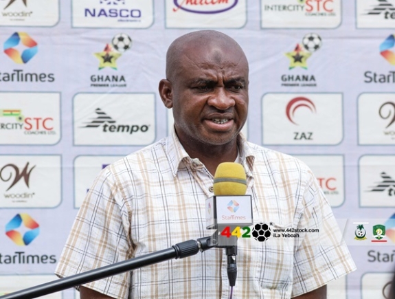 Samartex coach Nurudeen Amadu keeps sight on Ghana Premier League top spot, downplays Nations FC threat