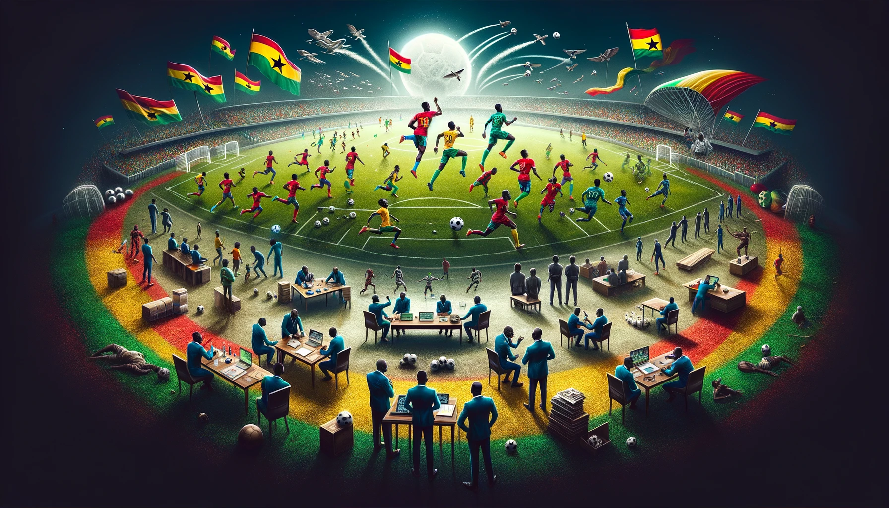  "Revolution on the Field: Unpacking the Ghanaian National Team's Tactical Transformation"