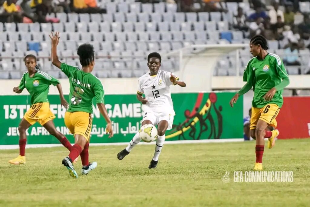 Black Princesses triumph over Ethiopia in thrilling 1-0 victory at 13th African Games