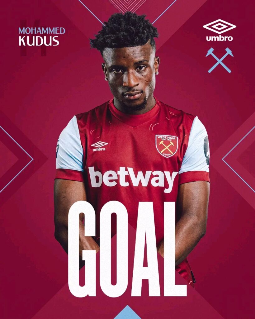 Mohammed Kudus scores and grabs assist in West Ham's defeat to Newcastle United