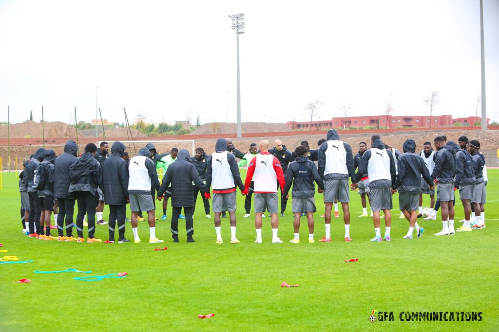 Pictures: Ghana holds final training session ahead of international friendly against Uganda