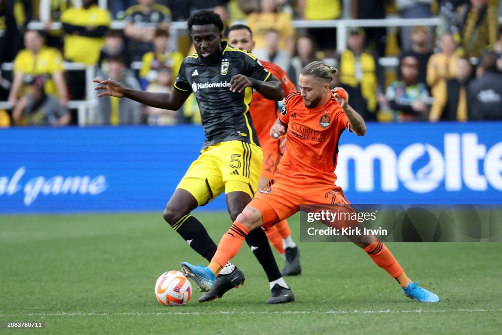 Red card for Ghanaian midfielder Derrick Jones proves costly in Columbus Crew's 2-0 defeat to Charlotte FC