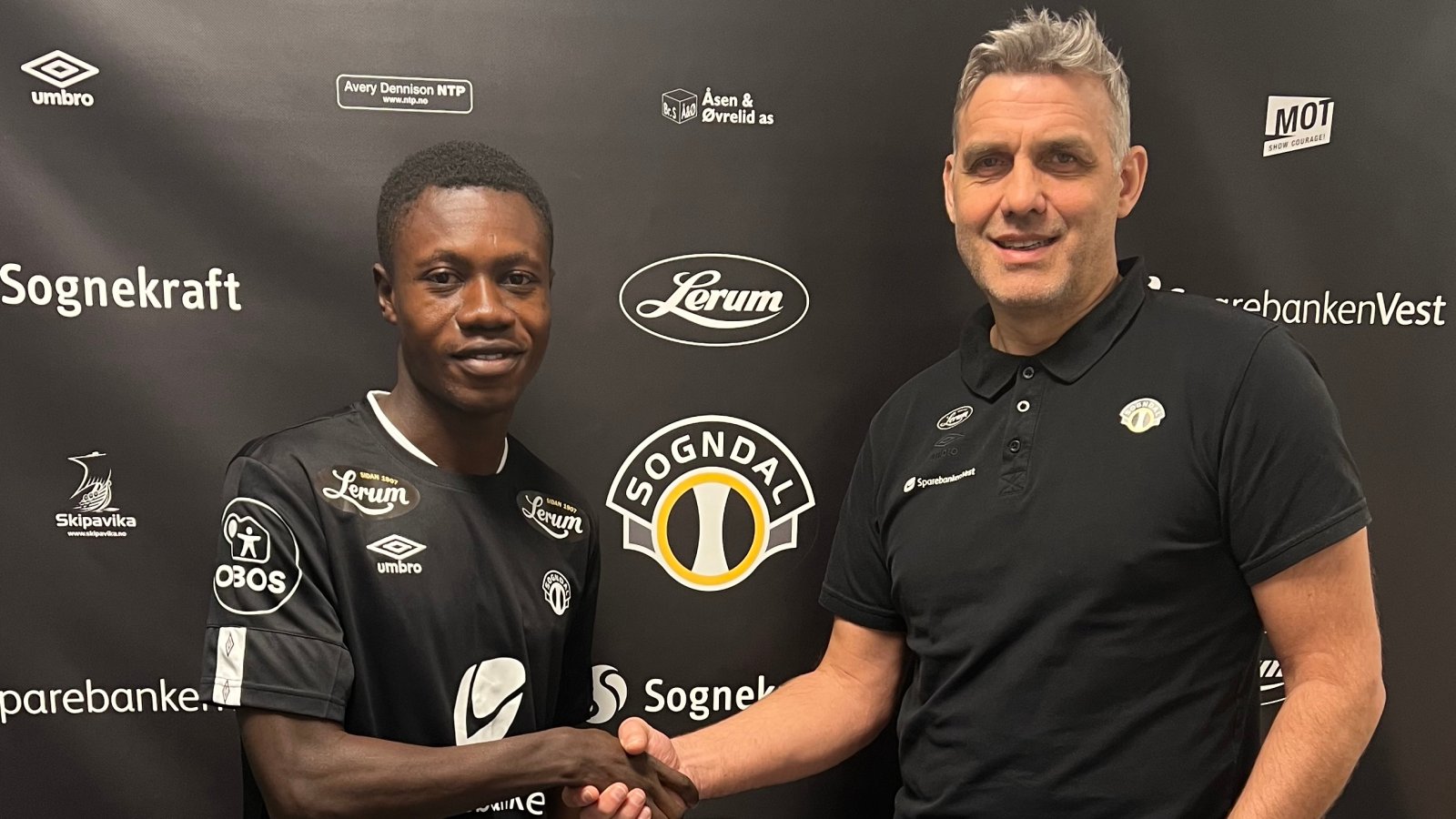 Sogndal manager Tore André Flo thrilled to sign young and exciting Edmund Baidoo