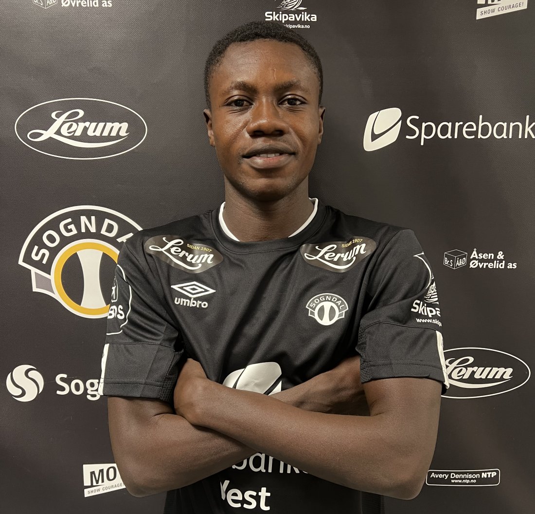 Norway's Sogndal announce signing Ghana's Edmund Baidoo
