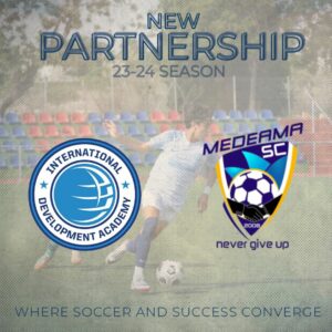 Medeama SC announce partnership deal with International Development Academy