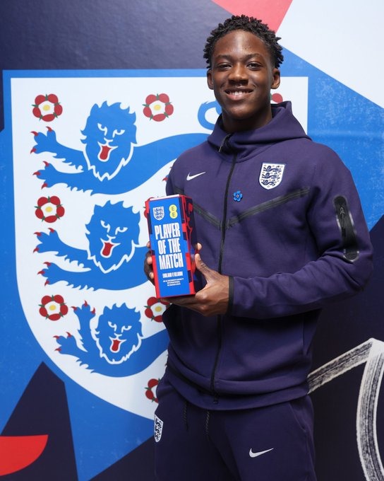 Kobbie Mainoo shines on first start for England in thrilling 2-2 draw against Belgium