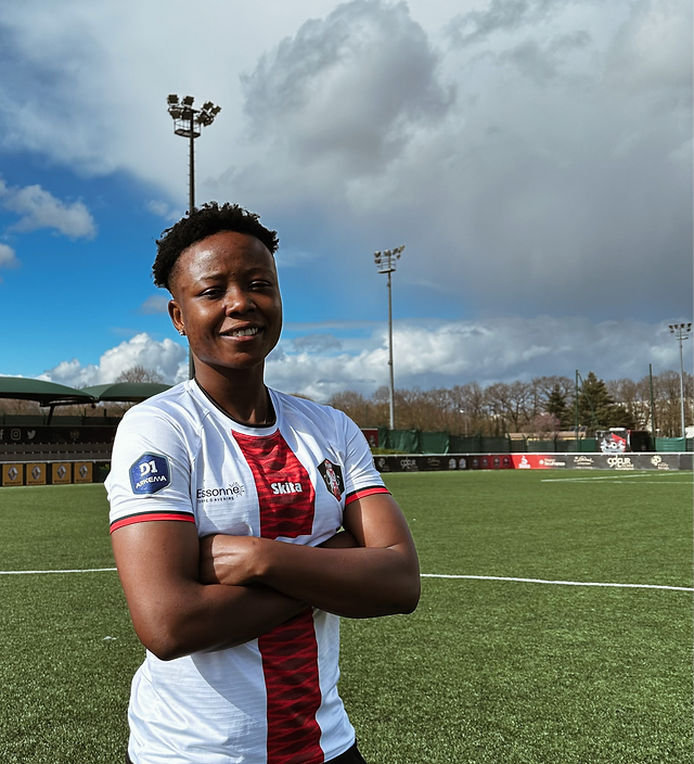 Black Queens midfielder Evelyn Badu FC Fleury 91 in France