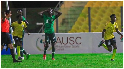 2023 African Games: Uganda stun Nigeria with late goal to claim all three points