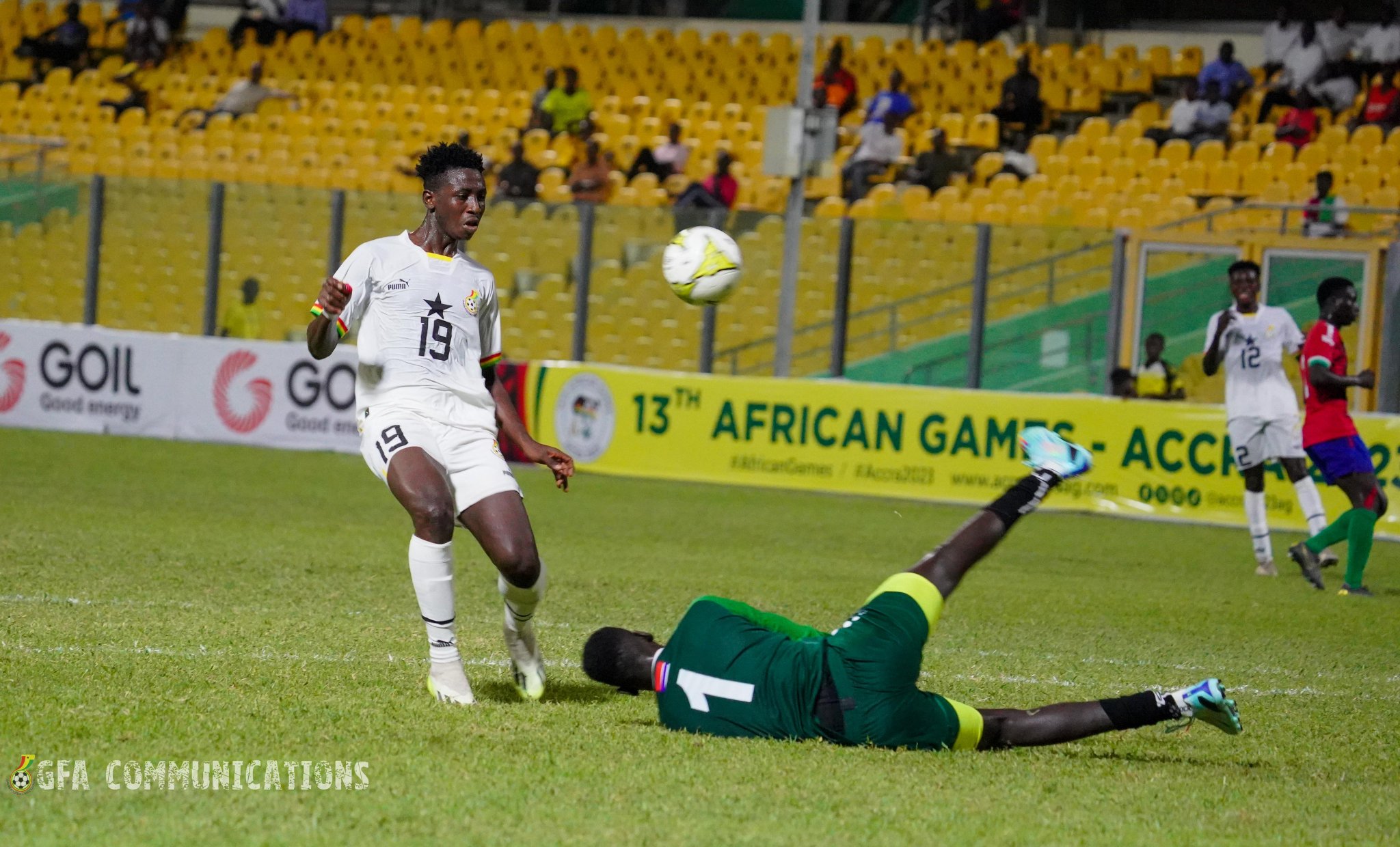 2023 African Games: Impressive Black Satellites secure big win over Gambia