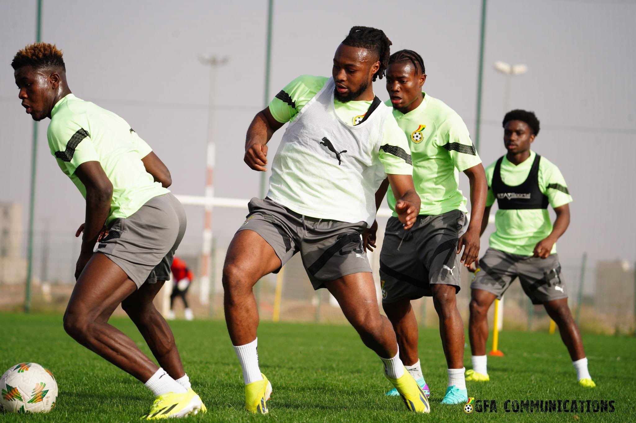 16 players participate in Black Stars day one of training ahead of Nigeria, Uganda friendlies