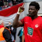 Ghanaian striker Ragnar Ache proves vital for FC Kaiserslautern despite injury concerns, valued at €2 Million