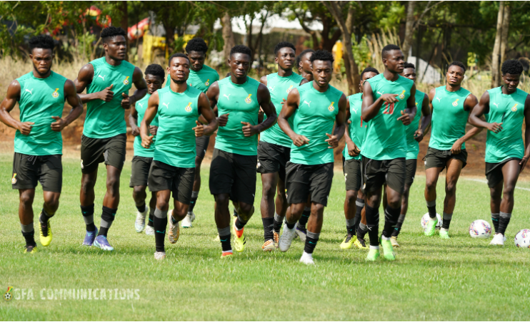 2023 African Games: Black Satellites hold training at Achimota School Park ahead of Friday opener