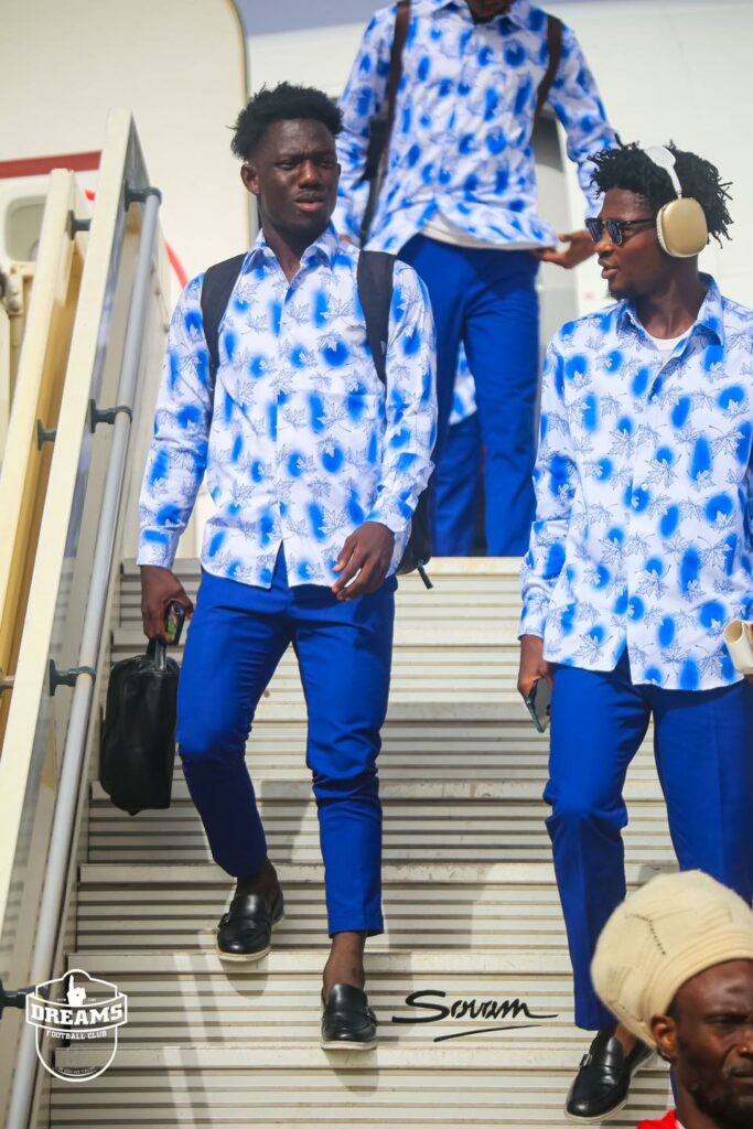 Dreams FC touch down in Bamako ahead of CAF Confederations Cup quarterfinal first leg against Stade Malien
