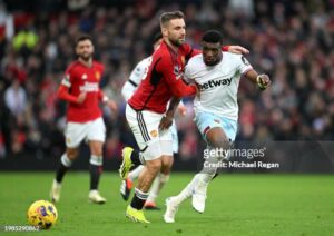 Mohammed Kudus names Manchester United defender Luke Shaw as his toughest opposition so far