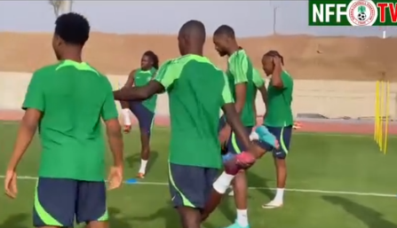 Super Eagles commence training in Marrakech ahead of friendly against Ghana
