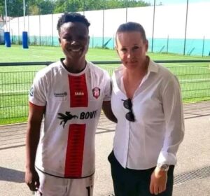 Black Queens coach Nora Hauptle present as Evelyn Badu nets debut goal for FC Fleury 91 Féminines in France