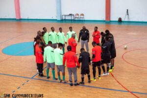 PHOTOS: Ghana’s Futsal National Team hold first training session in Morocco ahead of Futsal Africa Cup of Nations
