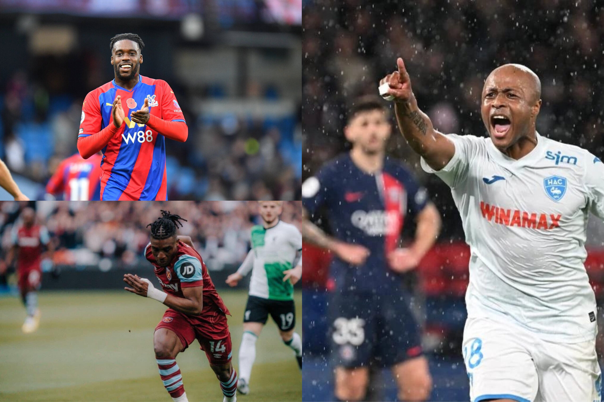 Ghanaian players abroad: Andre Ayew, Jeffrey Schlupp score as Mohammed Kudus provides assist