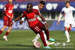   Watch Frank Acheampong’s first goal of the season for Henan FC in Chinese top-flight