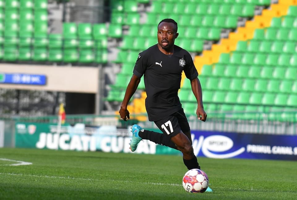 Ghanaian midfielder David Abagna scores as CS Petrocub thrashes Dacia Buiucani