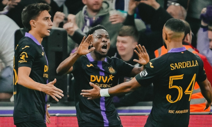 Ghanaian winger Francis Amuzu's late strike secures Anderlecht's victory over Union St.Gilloise