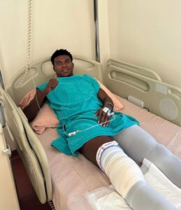 Accra Lions midfielder Emmanuel Dzigbah undergoes successful meniscus repair surgery in Serbia