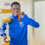 Ghana youngster Listowell Duah scores winning penalty to lift trophy in Spain