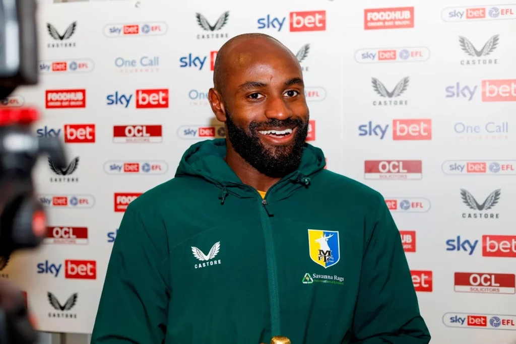 Hiram Boateng delighted as Mansfield Town lay down promotion marker with 1-0 win over Forest Green