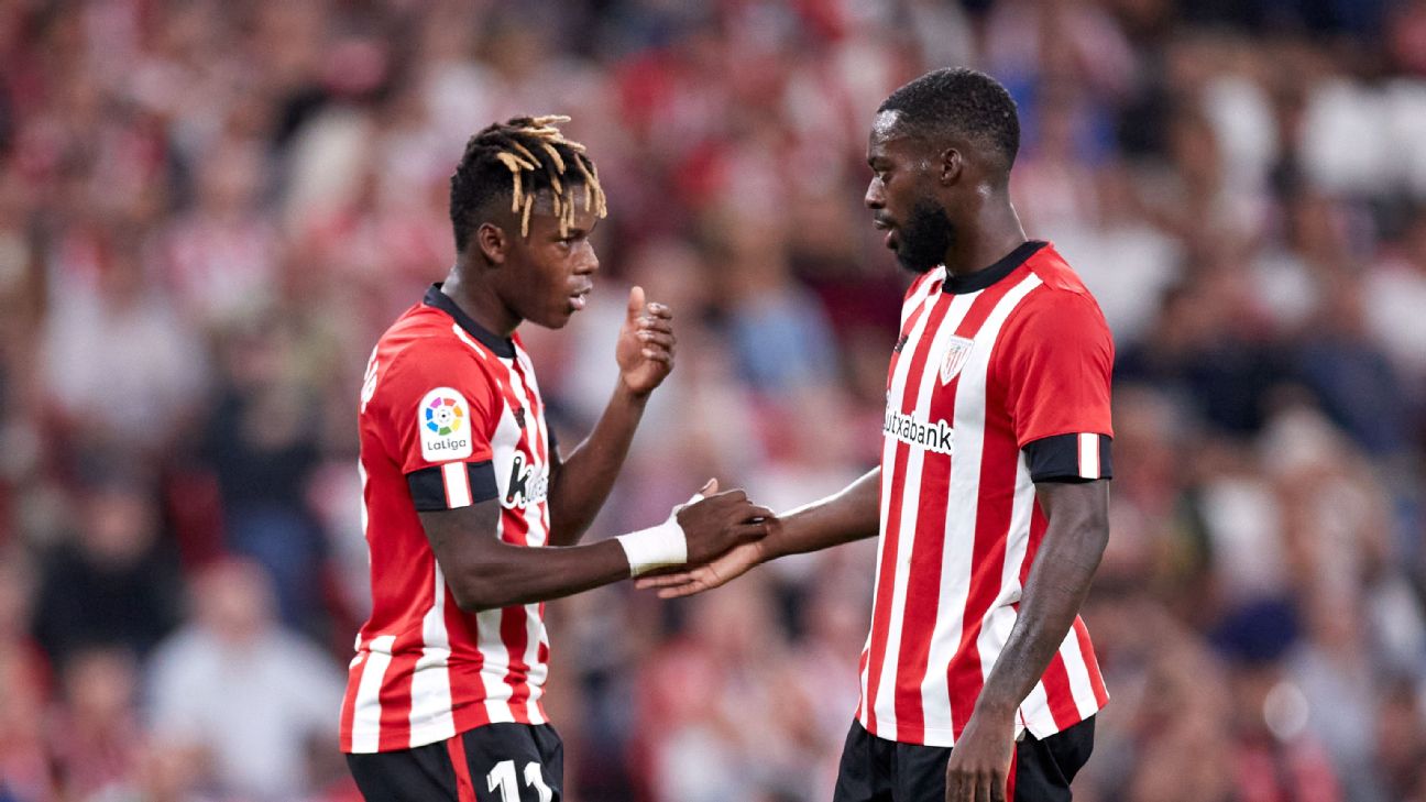 My mother will be happy Nico assisted me twice to score - Inaki Williams
